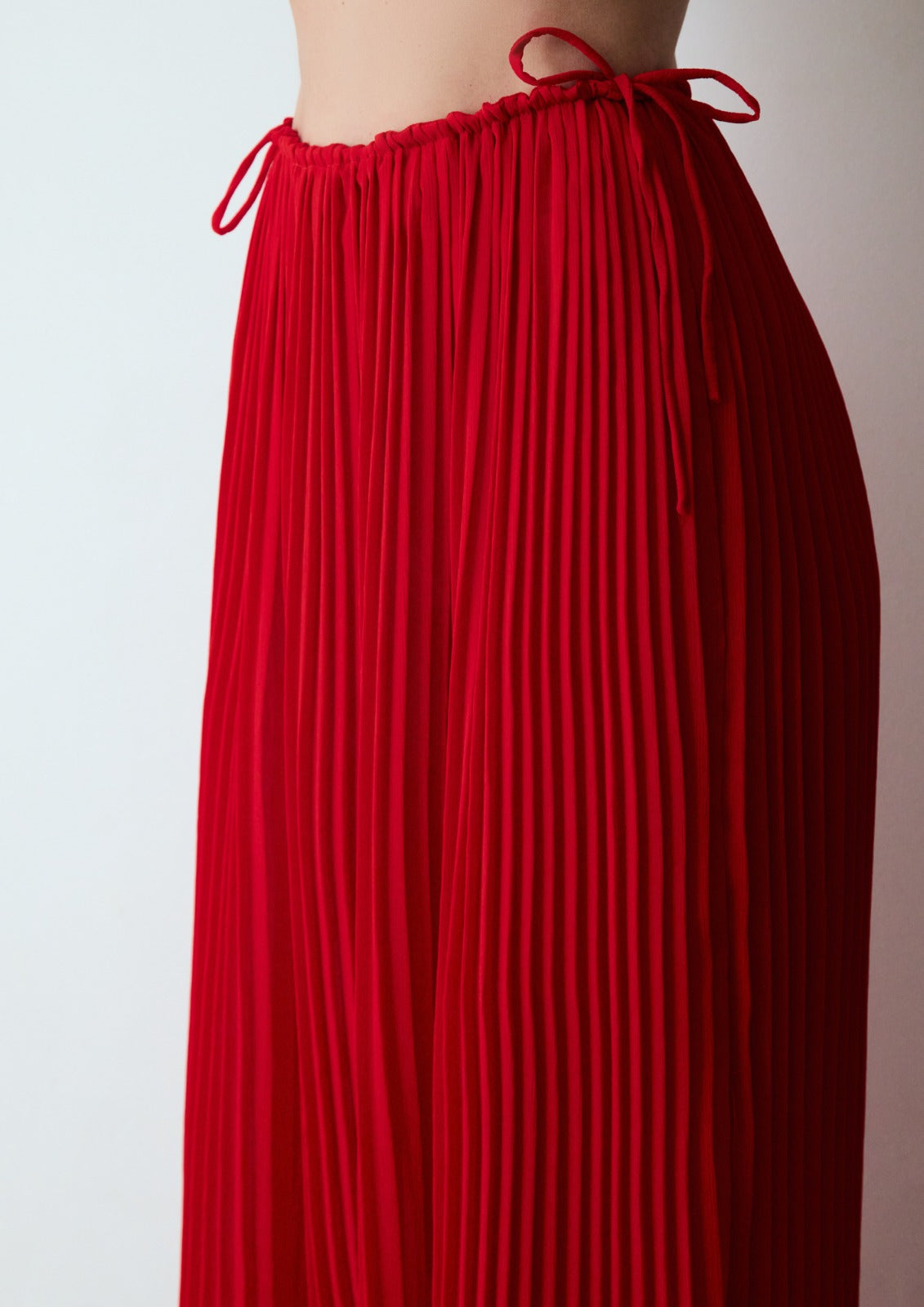 saia midi pleats