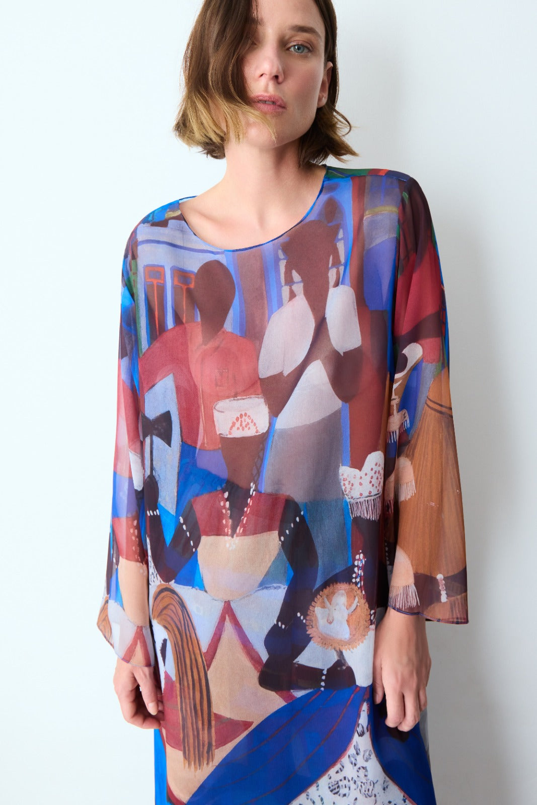 vestido longuete orixás