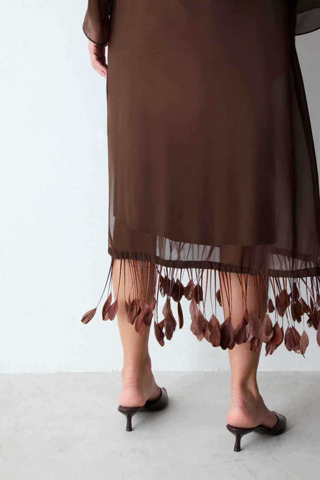 vestido jurema marrom