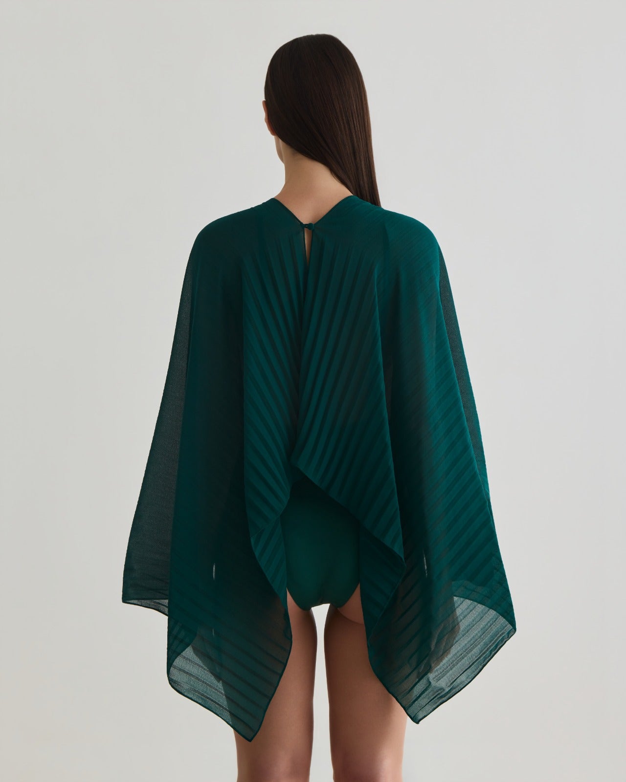 body pleats frevo verde campo