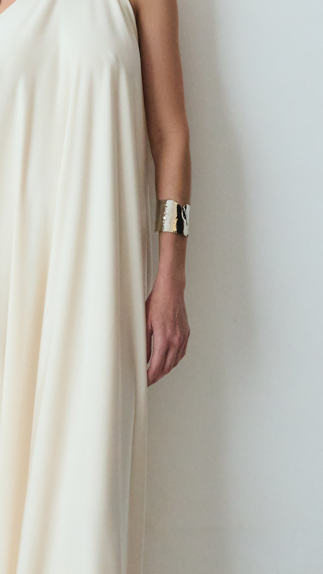 Bracelete Martelado Prata