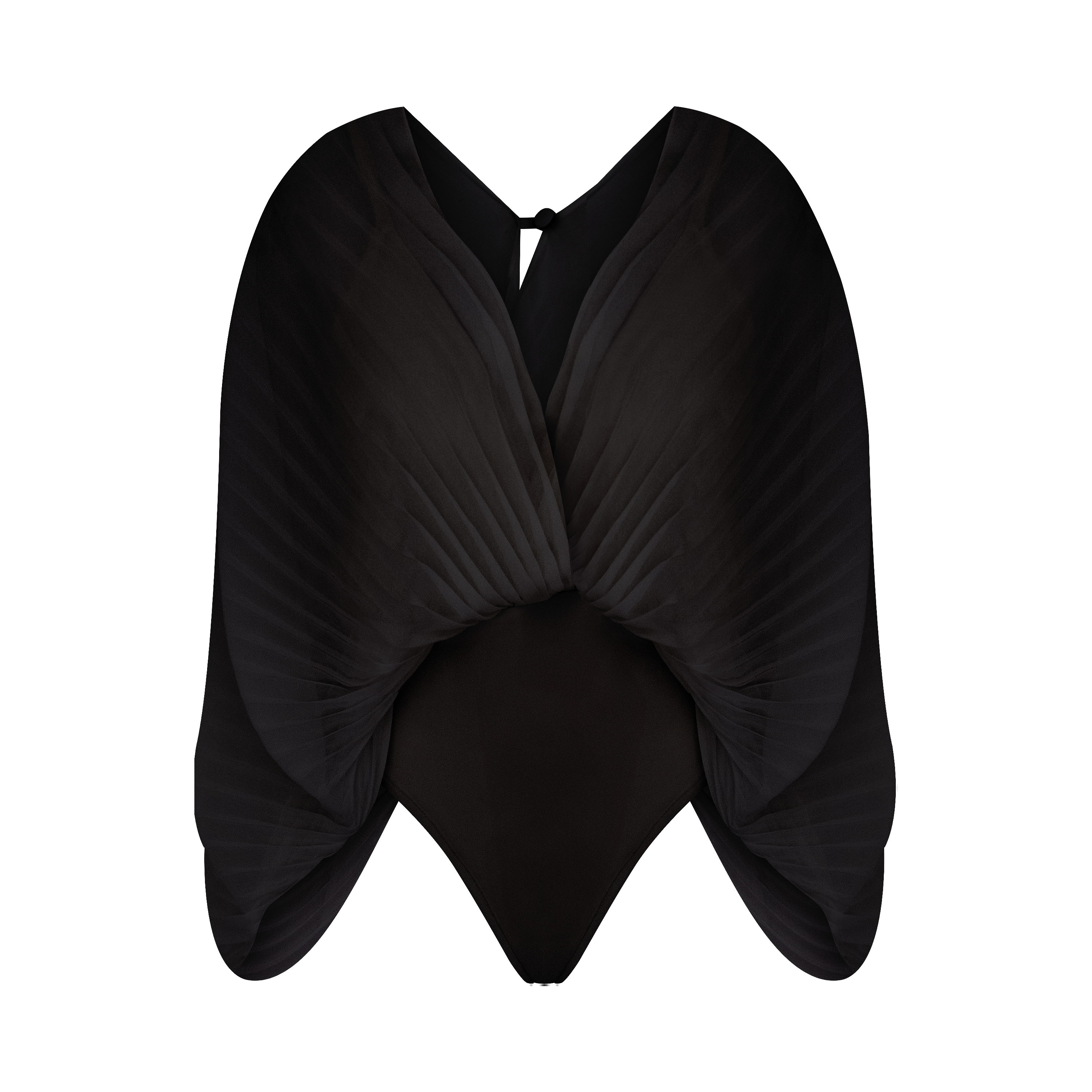 body pleats frevo preto