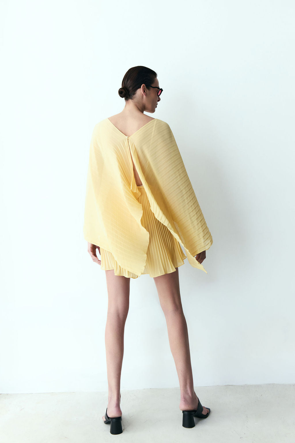 short frevo amarelo