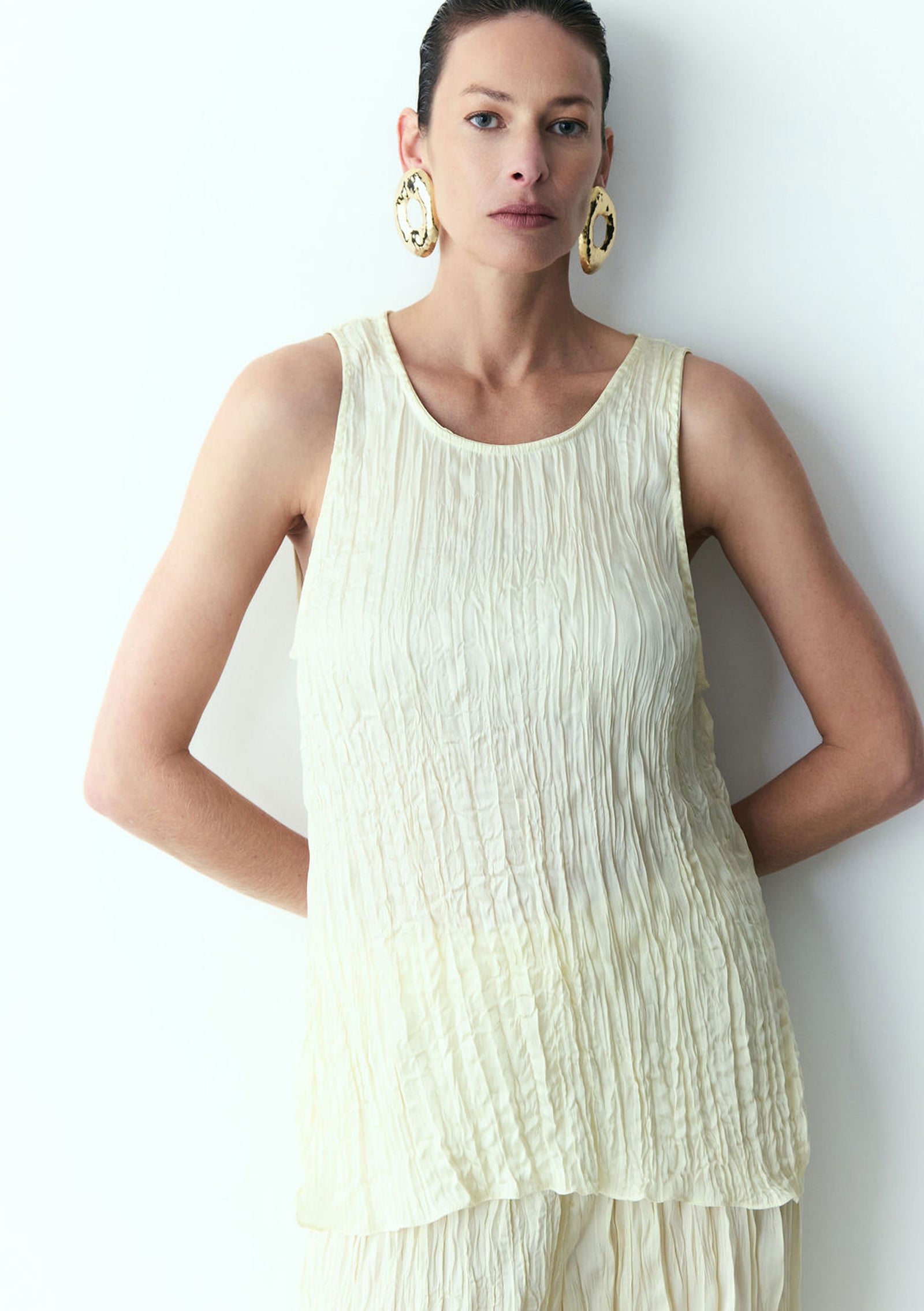 blusa pincel creme