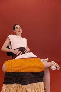 raft crochet dress