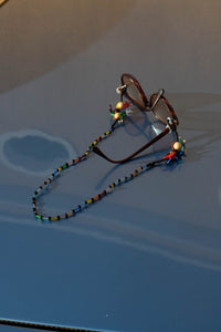 beaded eyeglass string