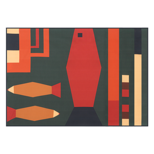 panneau abstract fish